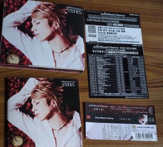 Acid Black Cherry 3rd アルバム 初回盤 大阪城ホールライブ映像12曲収録DVD付LIVE盤 アルバム CD