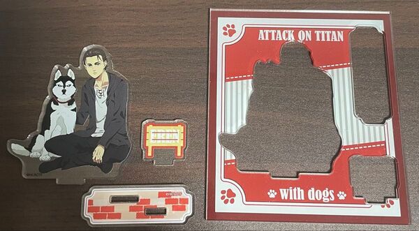 進撃の巨人 エレン エレン・イェーガー アクリルスタンド アクスタ 犬といっしょver.