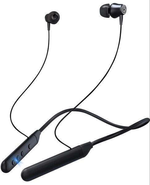 Bluetooth5.1 イヤホン 首かけイヤホン スポーツイヤホン ワイヤレスイヤホン 18-22時間連続再生 マグネット搭載