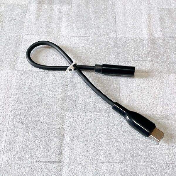 USB Type-C 3.5mmオーディオ変換ケーブル 全長21cm
