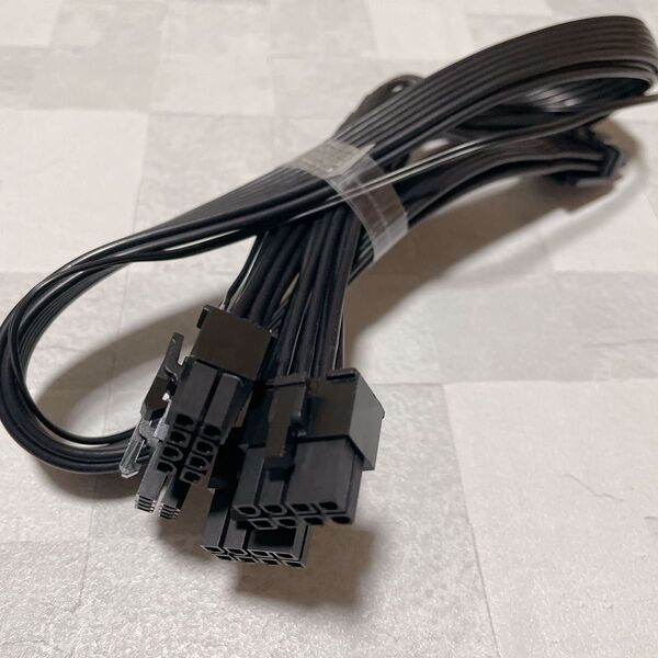 8ピン PCIe 電源ケーブル ブラック 約60cm