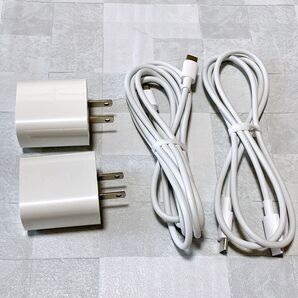 USB-C 充電器 20W ケーブル 1m/2m 2個セット