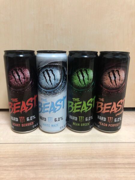 モンスターエナジー BEAST 4種セット
