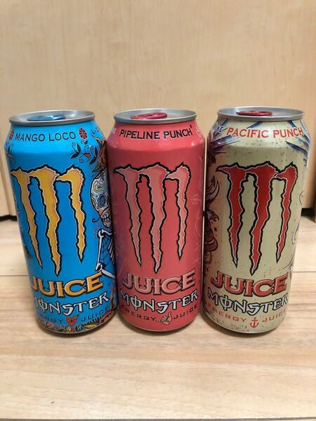 モンスターエナジー マンゴーロコ パイプラインパンチ パシフィックパンチ 3本セット