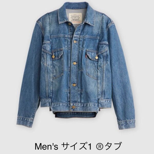 sacai x Levi's Men's Denim Jacket Blue サイズ1 Rタブ