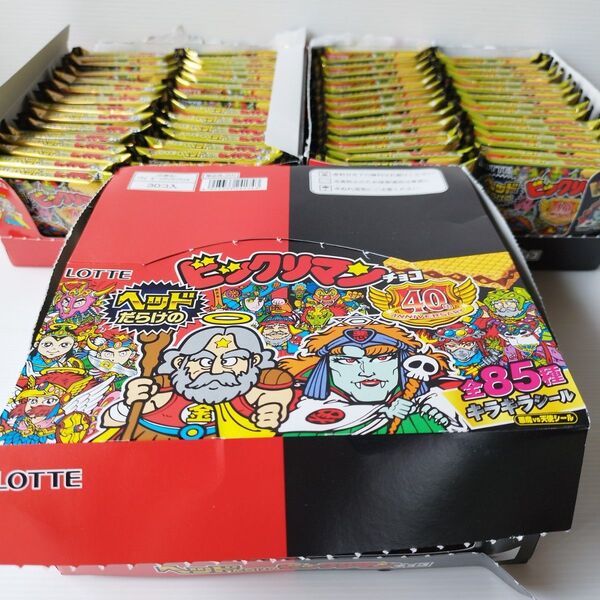 ヘッドだらけのビックリマンチョコ