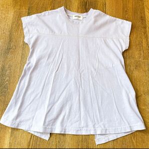 【RADCHAP】 バックスリットロングTシャツ 120 半袖