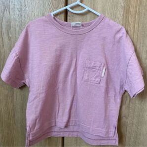 JAM & LINK バックプリントメッセージワイド半袖Tシャツ 110 Tシャツ