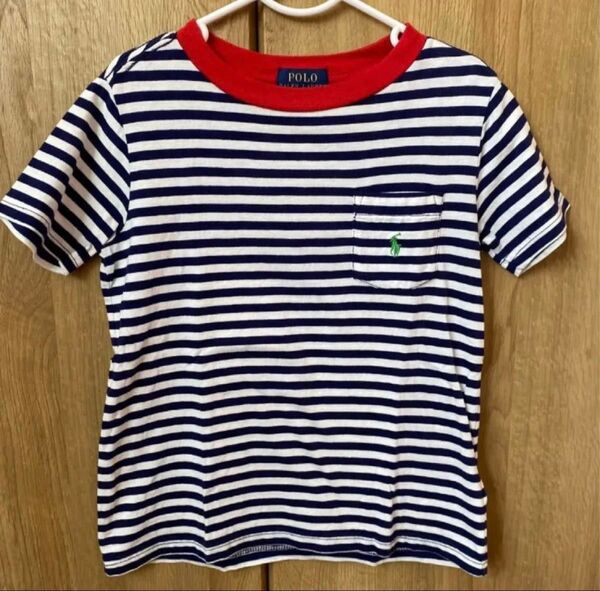 Polo Ralph Lauren ラルフローレン Tシャツ 110 半袖 ボーダー ポロラルフローレン