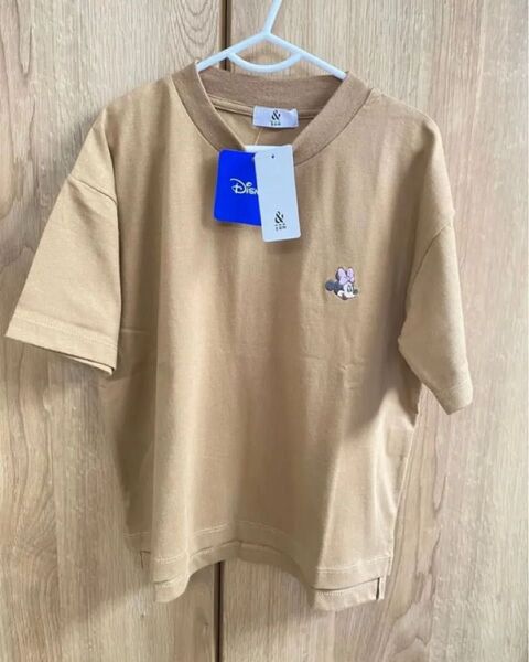 &yam 半袖 Tシャツ ミニー 刺繍 Disney 120 新品タグ付き
