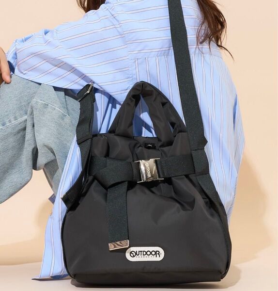 新品 OUTDOOR PRODUCTS × PUBLUX/アウトドアプロダクツ 別注ベルト付きパデッドトートバッグ