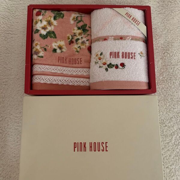 PINK HOUSE タオルセット ピンク 未使用