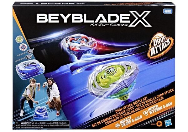 ハズブロ ベイブレードX ドロップアタックバトルセット Drop Attack battle set