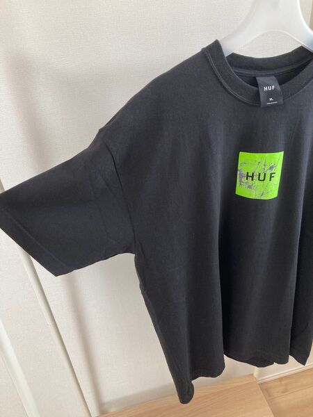 HUF Tシャツ ブラック XL