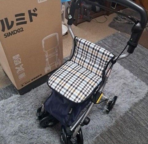 ルミド SIMD02 シルバーカー 介護 歩行補助