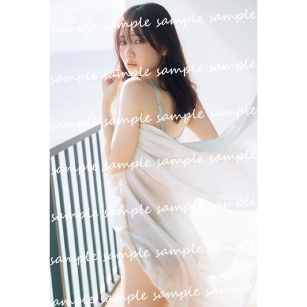 *乃木坂46 田村真佑1st写真集「恋に落ちた瞬間」封入特典 メッセージ付き特製ポストカード*