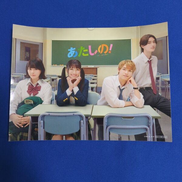 あたしの! 映画 入場者特典 ステッカー 渡邉美穂 木村柾哉 齊藤なぎさ 山中柔太朗