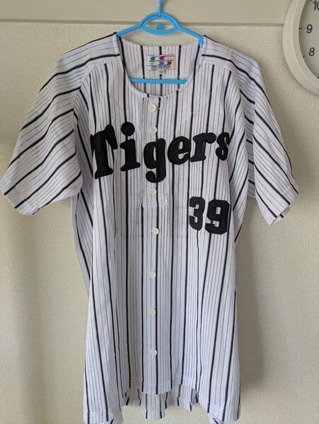 阪神タイガース 2003年優勝記念レプリカユニフォーム 背番号39矢野輝弘 LL ワールドペガサス