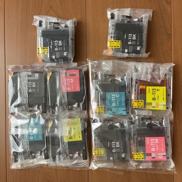 brother B-LC113BK B-LC113C B-LC113M B-LC113Y 互換インク セット 計10本
