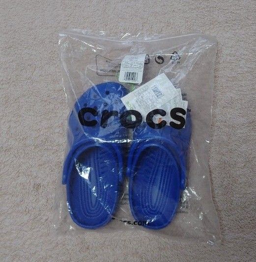 ★新品★クロックス 22cm m4w6ブルーボルド★