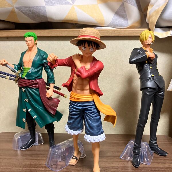 ワンピース1番くじフィギュア 3体セット ルフィ ゾロ サンジ
