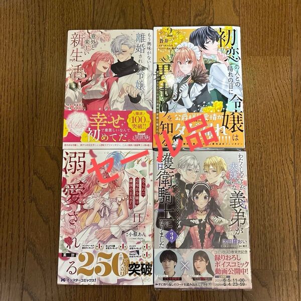 もう興味がないと離婚された令嬢の意外と楽しい新生活 4 (マンガワンコミックス) 和泉杏花/原作 さびのぶち/漫画