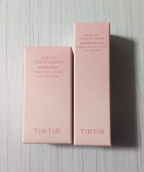 〔未開封〕ティルティル マスクフィット トーンアップクリーム【7ml】トーンアップエッセンス【5ml】