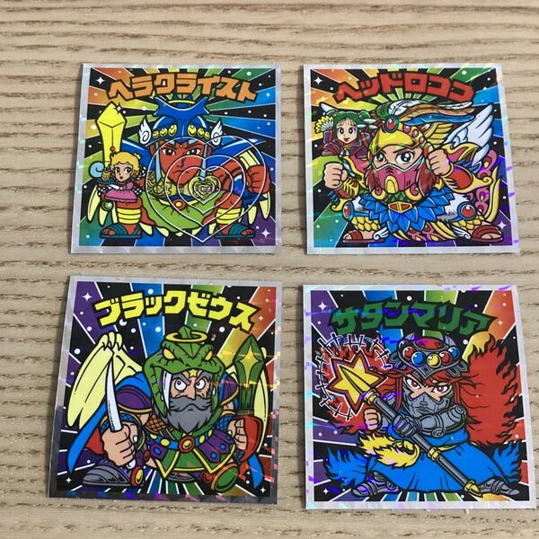 ビックリマン伝説 40th ブラックゼウス ヘラクライスト サタンマリア ヘッドロココ ビックリマン 40周年