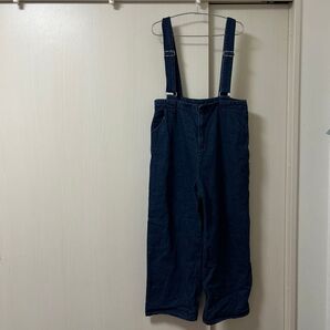 Lutiqueデニムサロペット ネイビー Lサイズ