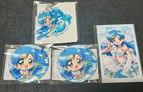 くじ引き堂 ぴちぴちピッチ 波音 ミニブロマイド 缶バッジ アクリルキーホルダー ミニキャラ 等身