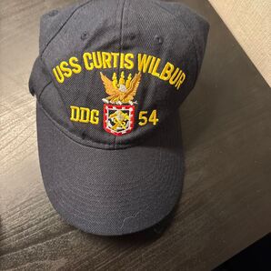 USS Curtis Wilbur DDG-54 キャップ ネイビーアメリカ海軍