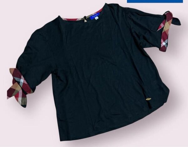 ブルーレーベル クレストブリッジ カットソー Tシャツ 38サイズ ブラック