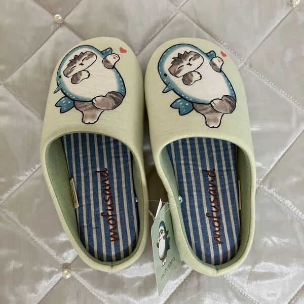 モフサンド サメにゃん室内履き Avail mofusand