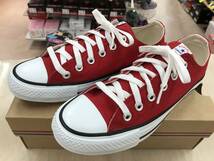 新品即決25.0cm★CONVERSEコンバース NEXTARネクスター110OX レディース キャンバス スニーカー★チャックテイラー 人気定番モデル！_画像1