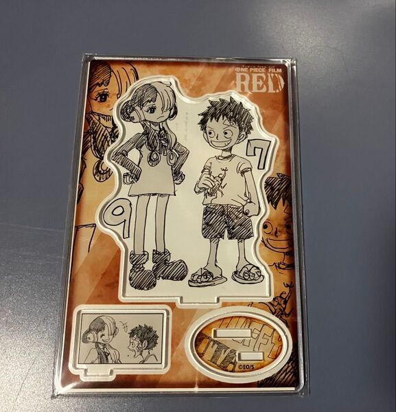 ルフィ&ウタ(幼少期) アクリルフィギュア ワンピース FILM RED