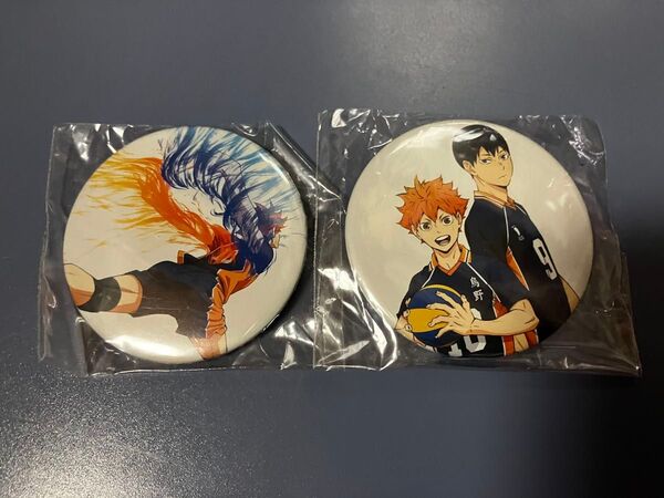 ハイキュー CD特典 缶バッジ 日向翔陽 影山飛雄