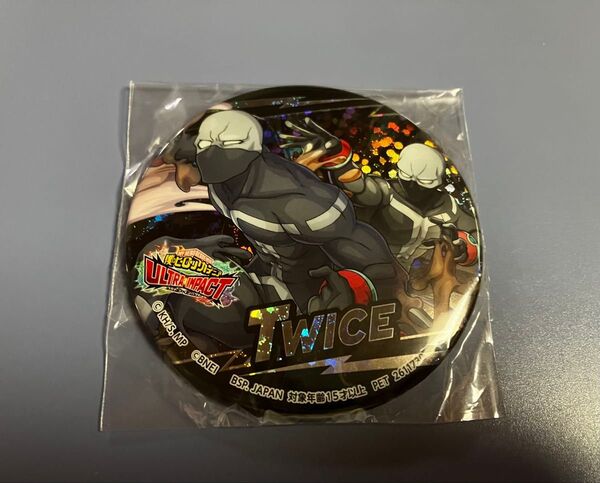 僕のヒーローアカデミア ULTRA IMPACT トゥワイス 缶バッジ