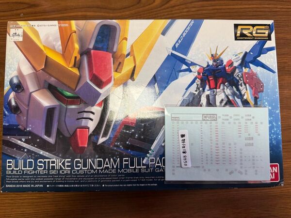 rg ビルドストライクガンダム フルパッケージ 水転写デカール セット 未組立