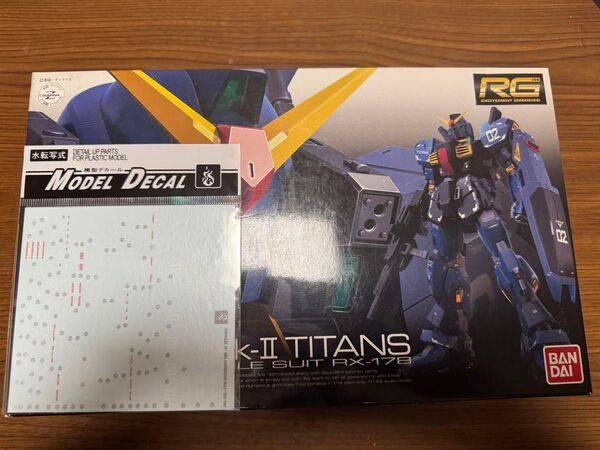 RG ガンダム Mk-Ⅱ(ティターンズ仕様) 水転写デカール セット