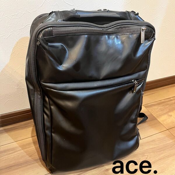 ace. エース ガジェダブルWR ビジネスリュック ブラック 撥水 ace リュック ビジネスバッグ