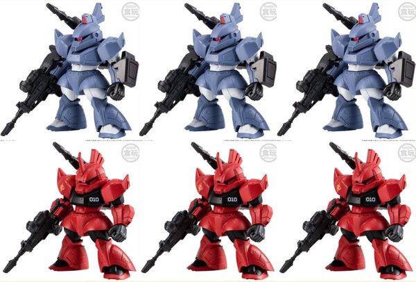 ガンダム コンバージ♯27 ゲルググキャノンゲルググキャノン(ジョニーライデン機)未開封品 送料無料 6個セット