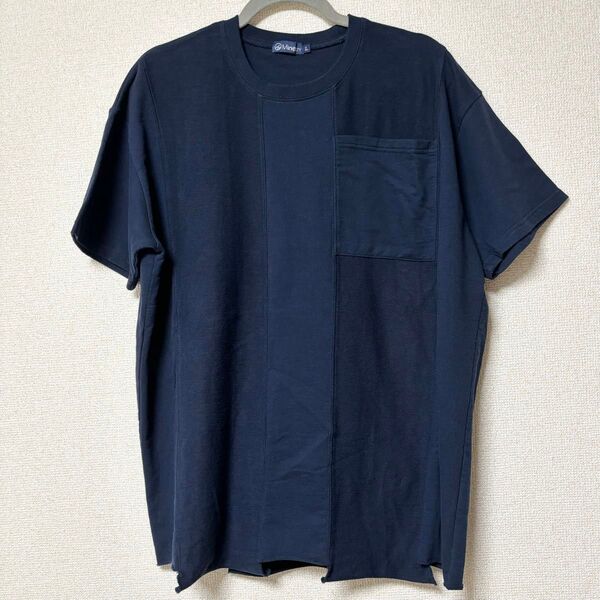 MinoriTY(マイノリティ) 半袖Tシャツ メンズ 紺色 Lサイズ