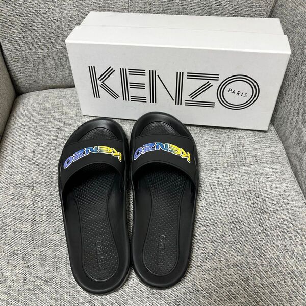 KENZO ロゴ シャワーサンダル27㎝