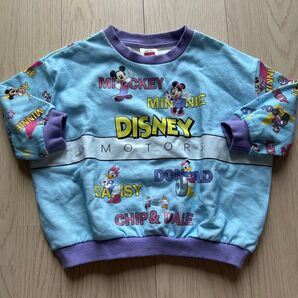 1度のみ着用 ディズニー×トミカ トレーナー リトシー 100㎝