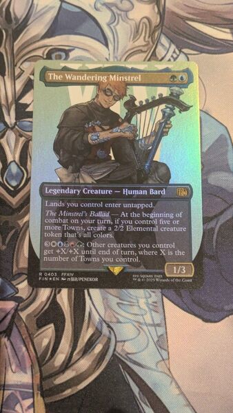 MTG ファイナルファンタジーコラボ 異邦の詩人 英語版 foil