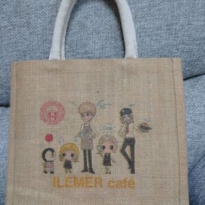 イルメール ILEMER イルカフェ限定ジュートバッグ