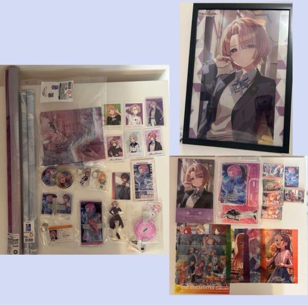 学マス 学園アイドルマスター 麻央 タペストリー アクスタ 缶バッチ くじ引き堂 S A 賞 シャツ CD アクリルポスター 特典