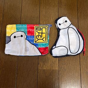 新品 ベイマックス ポーチコレクション 2セット ディズニー カプセルトイ ガチャ