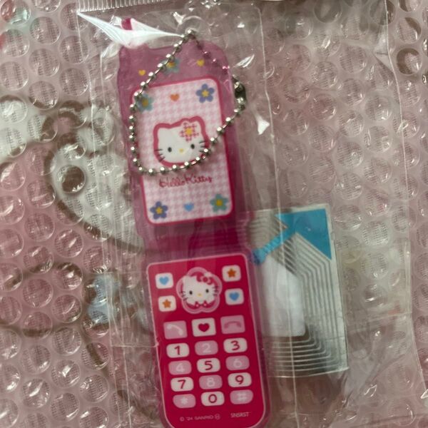 サンリオ ハローキティ Sanrio 携帯キーホルダー ガラケー スマホ アクキー カオハナ