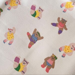 SALE デコレクションズ オックス生地 生地 150㎝×100㎝ アニマル エアロビベアー くま